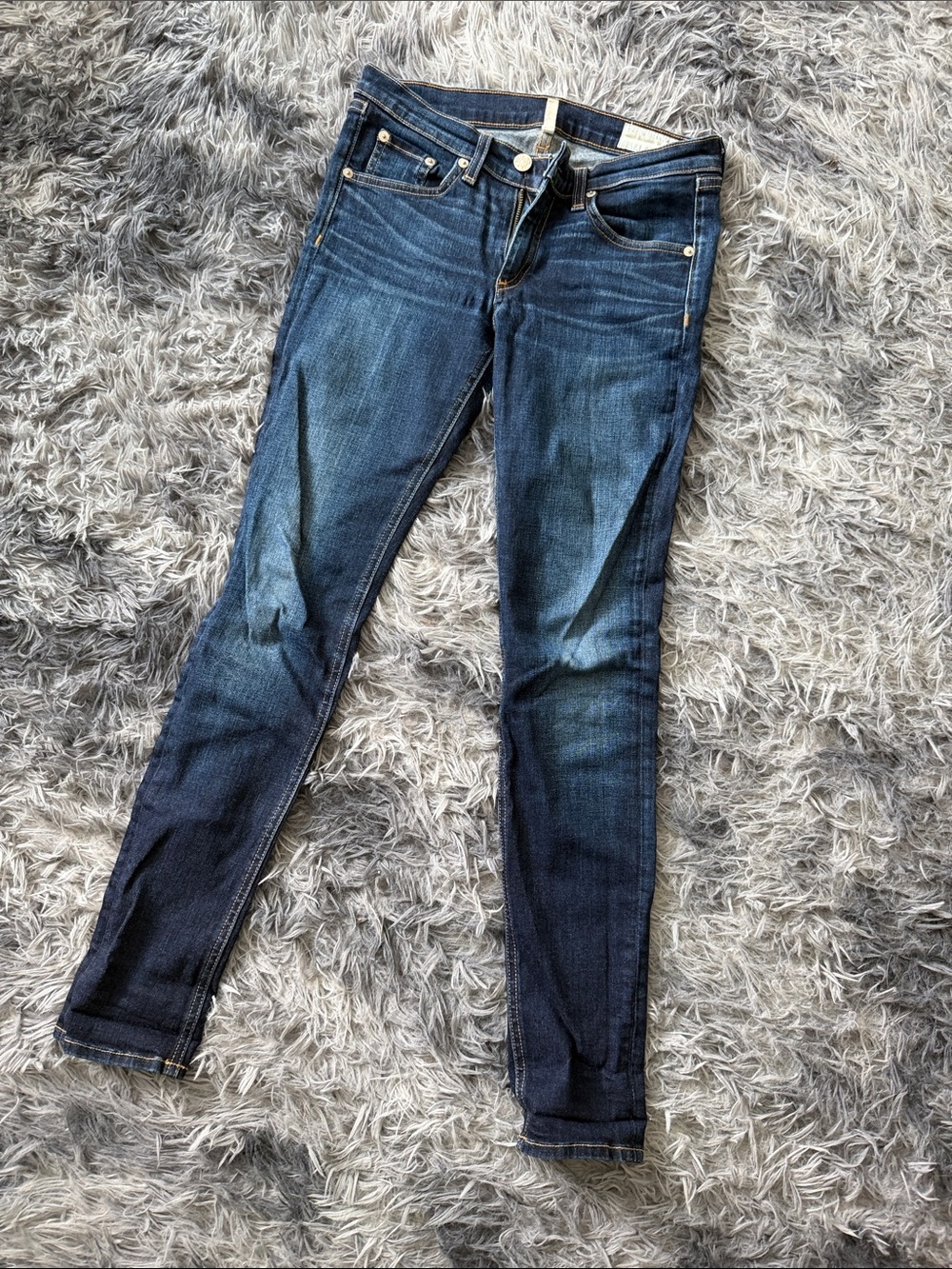 rag & bone Women's Skinny Jeans in kengsington